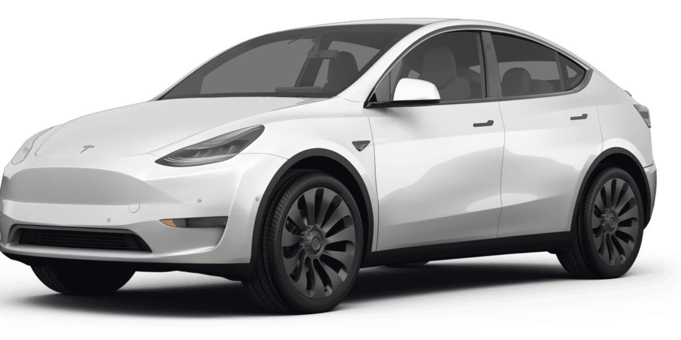 TESLA MODEL Y 2022 7SAYGDEF9NF521166 image